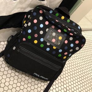 VINTAGE EUC Paul Frank square dot back pack 90s
